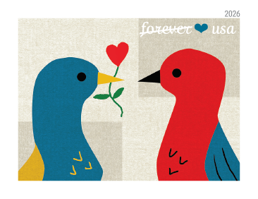 2026 LOVE Stamps - product detail view 2