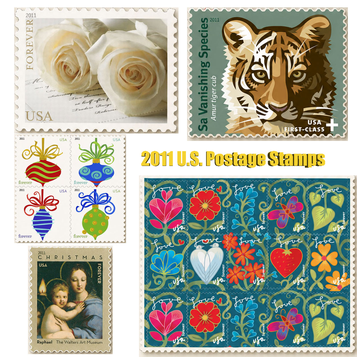 2011 U.S. Postage Stamps