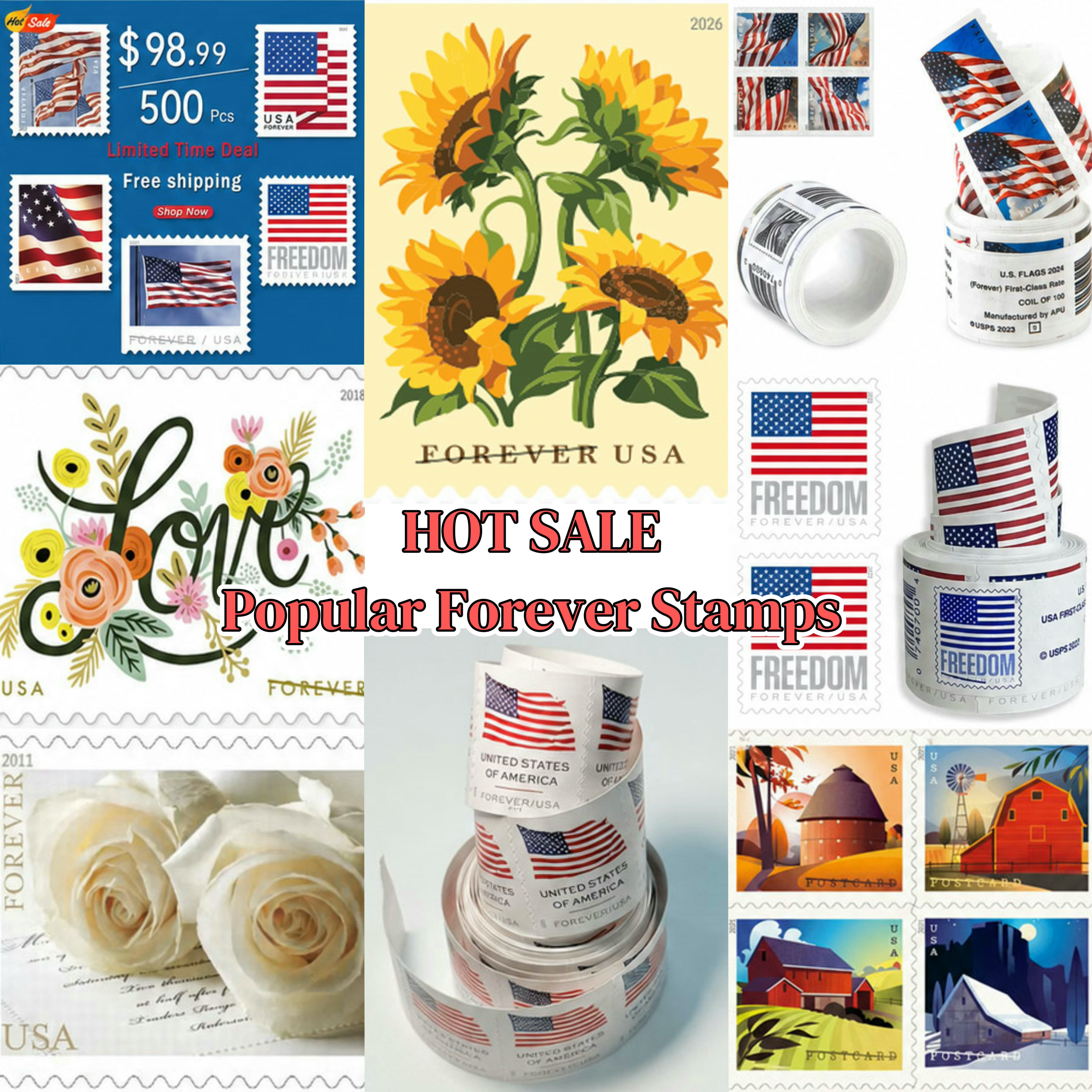 Popular Forever Stamps