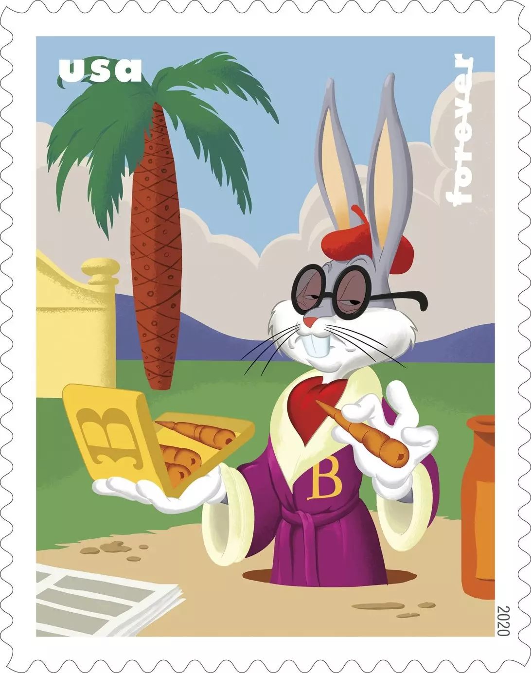 2020 Bugs Bunny Stamps