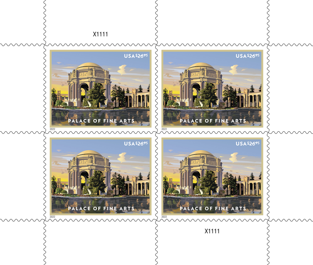 2022 Palace of Fine Arts Stamps