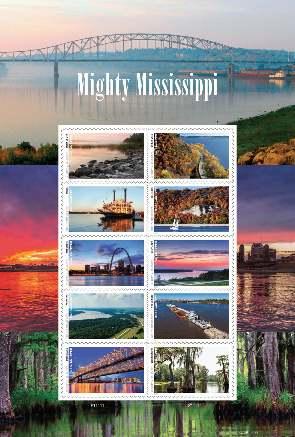 2022 Mighty Mississippi Stamps