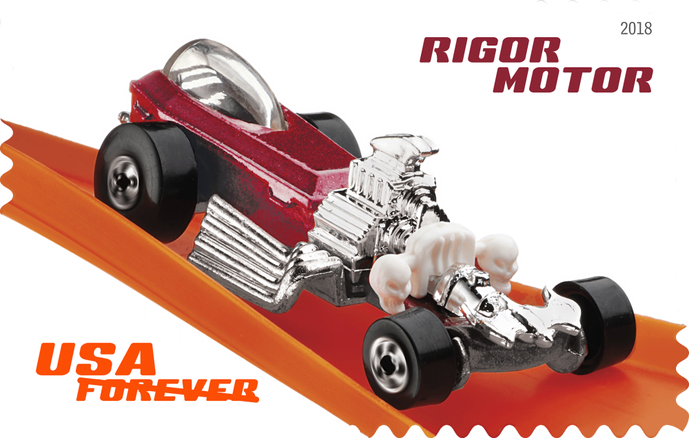 2018 Hot Wheels Stamps