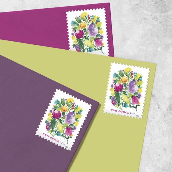 2024 Wedding Blooms Stamps