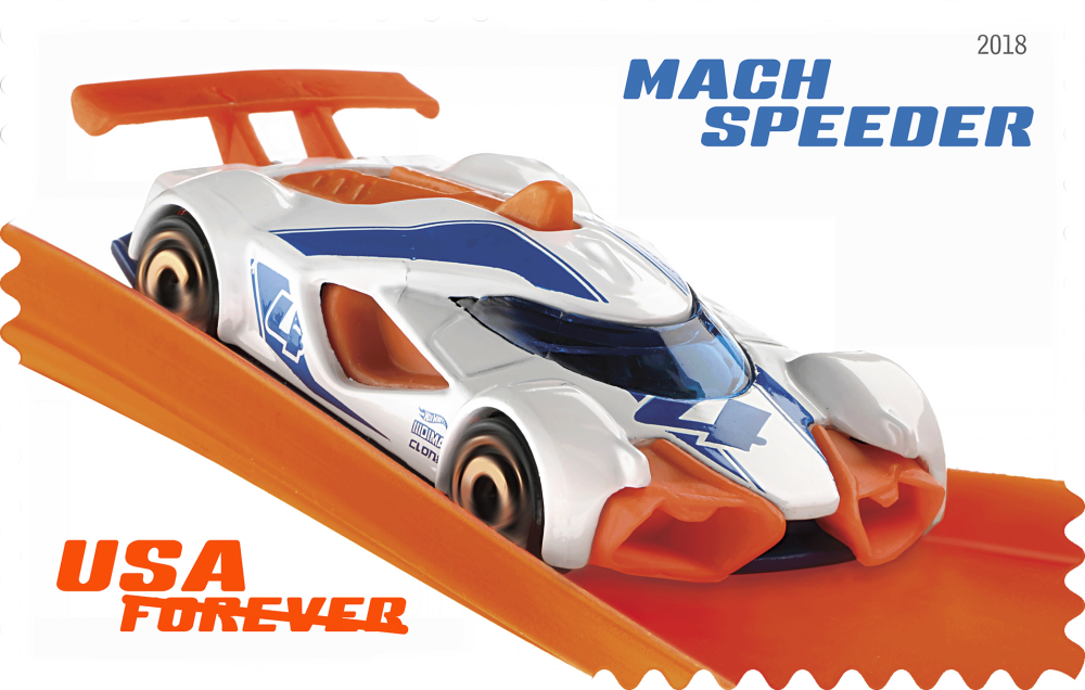 2018 Hot Wheels Stamps