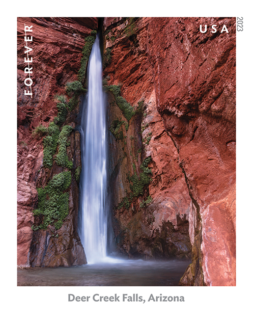 2023 Waterfalls Stamps 100 PCS