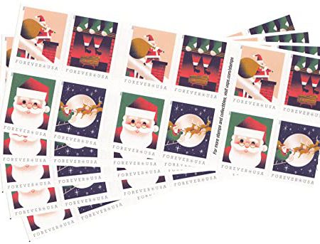 2021 A Visit from St Nick Christmas stamps