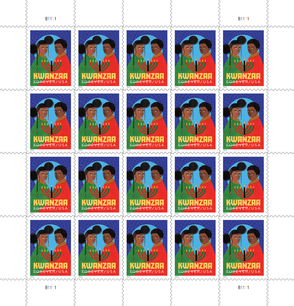 2022 kwanzaa Stamps