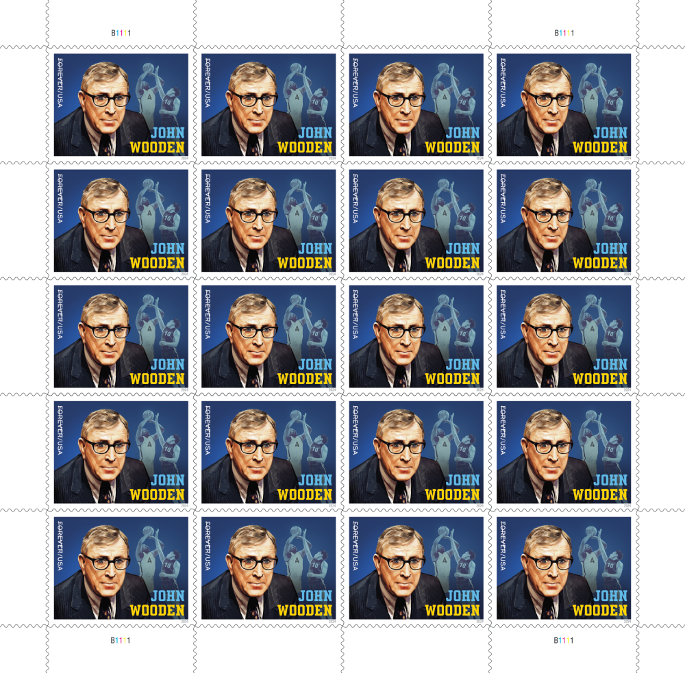 2024 John Wooden Stamps