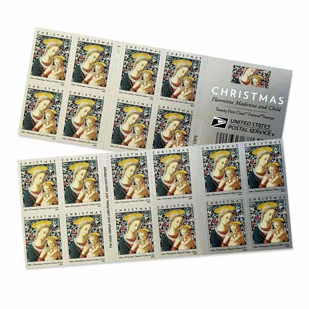 2016 Florence Madonna and Child Stamps