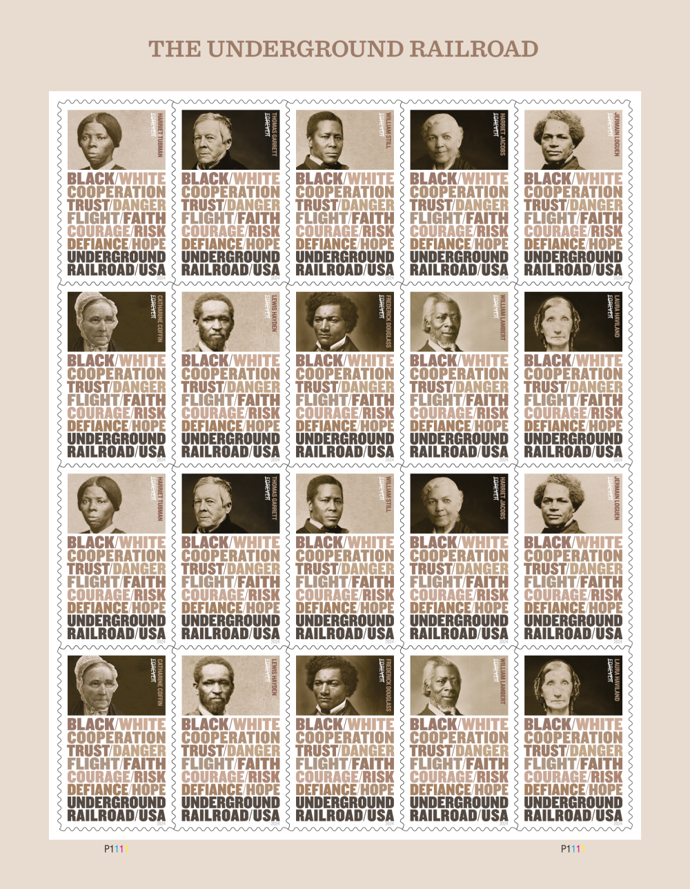 2024 The Underground Railroad Stamps