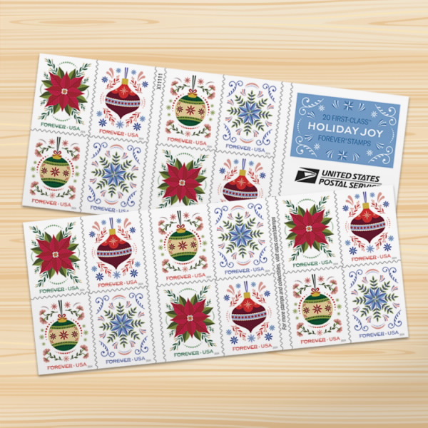 2024 Holiday Joy Stamps