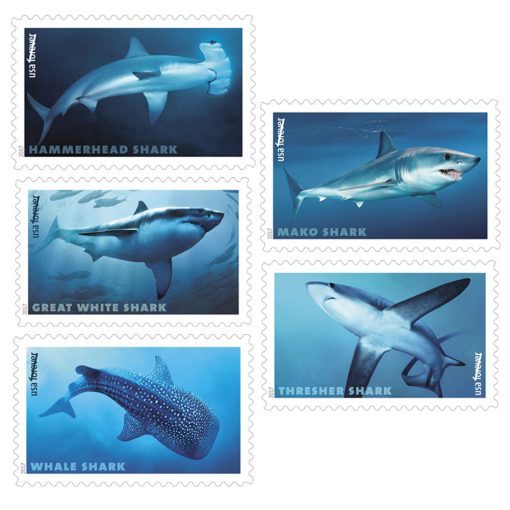 2017 Shark Forever®Stamp