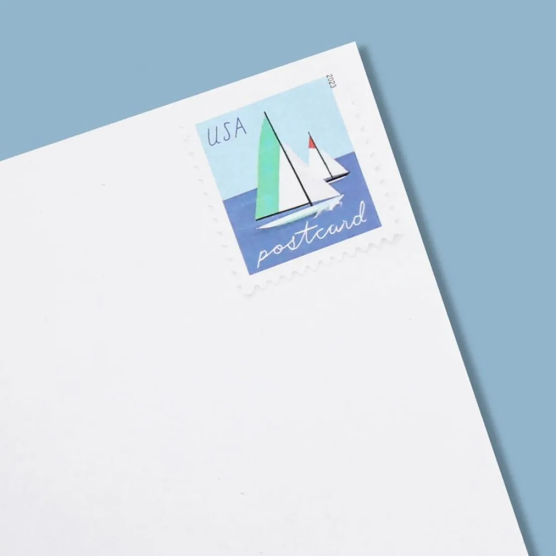 2023 Sailboats Postcard Stamps