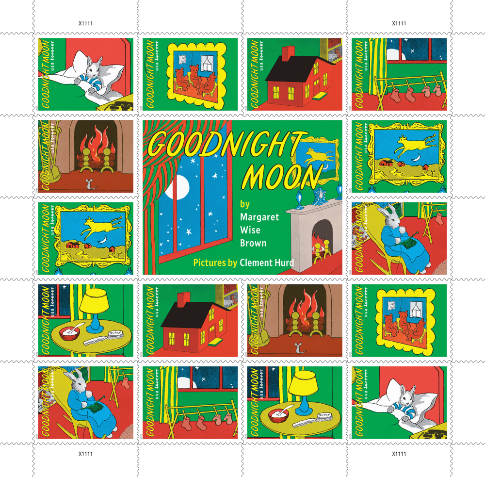 2025 Goodnight Moon Stamps 80 pcs