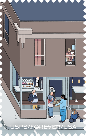 2025. 250 Years of Delivering Stamps 100 pcs