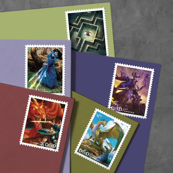 2024 Dungeons & Dragons Stamps